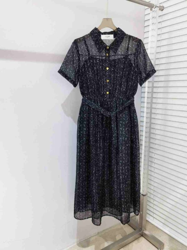 Collared Dress Black For Women