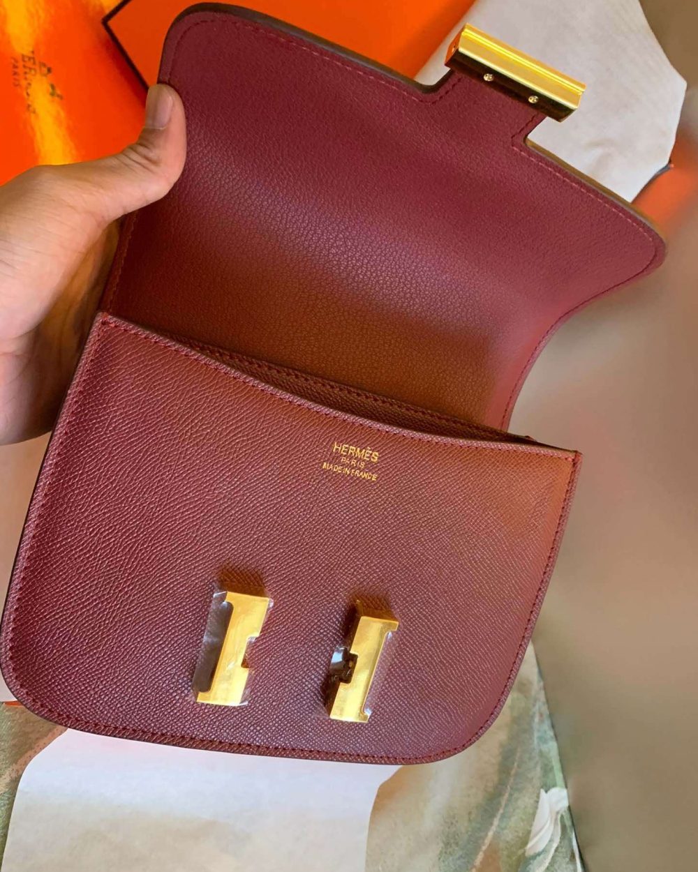 1:1 Replica Constance Burgundy/Pink/Orange For Women 19cm / 7.4in