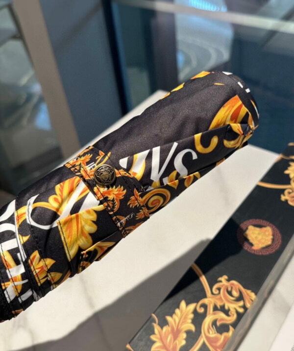 Couture Folding Umbrella Black