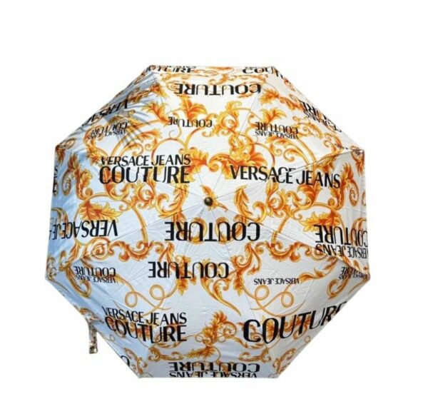 Couture Folding Umbrella White