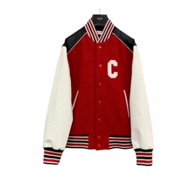 Cropped Bomber Jacket Red For Women