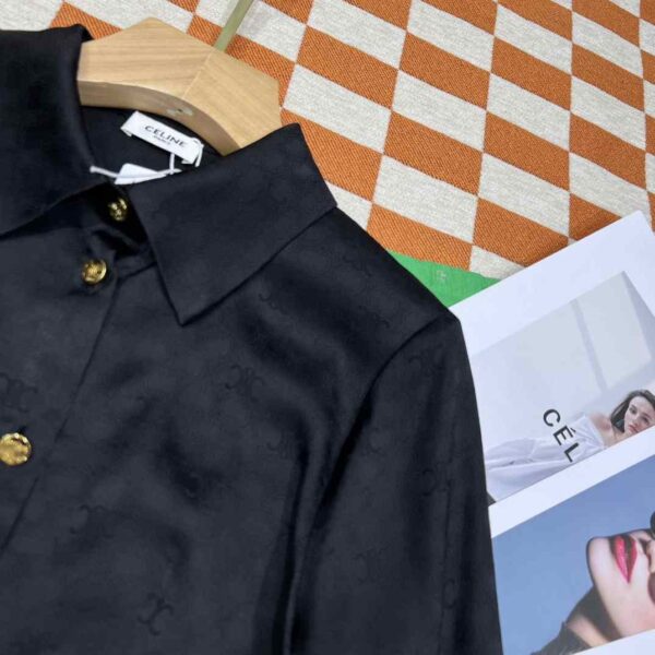 Cropped Shirt And Shorts Black For Women