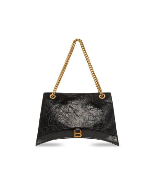 Crush Large Chain Bag In Black For Women 15.7in/ 40cm 716332210IT1000