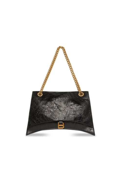 Crush Large Chain Bag In Black For Women 15.7in/ 40cm 716332210IT1000