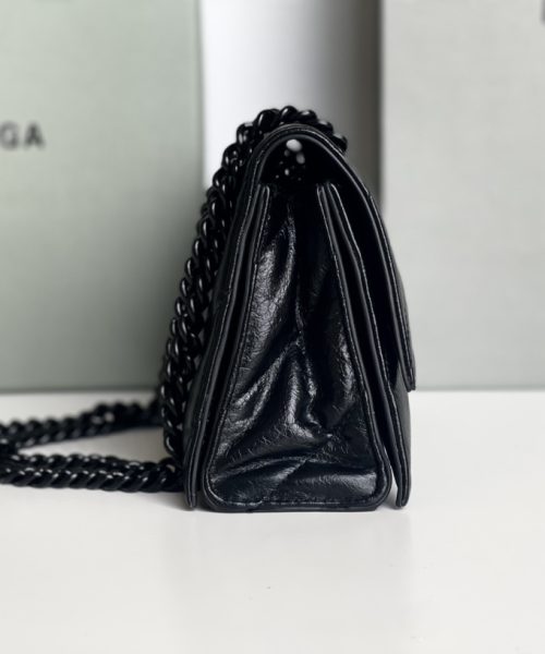 Crush Small Chain Bag Quilted In Black For Women 9.8in/25cm 716351210IY1000