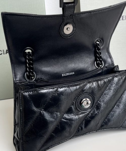 Crush Small Chain Bag Quilted In Black For Women 9.8in/25cm 716351210IY1000