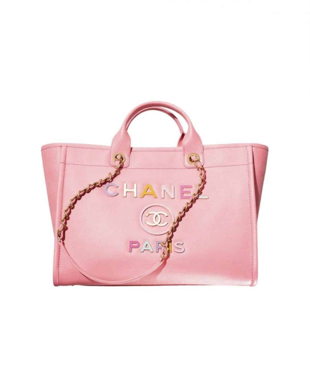 [REP 1:1] Deauville Shopping Bag Large 22S Coral Pink For Women A66941 B08030 NH621