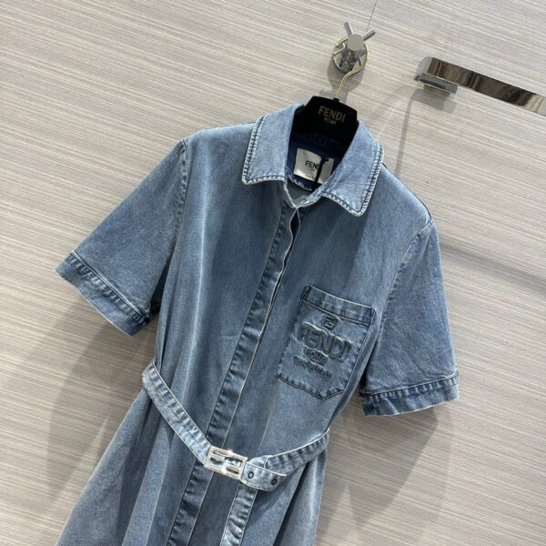 Denim Dress Blue For Women