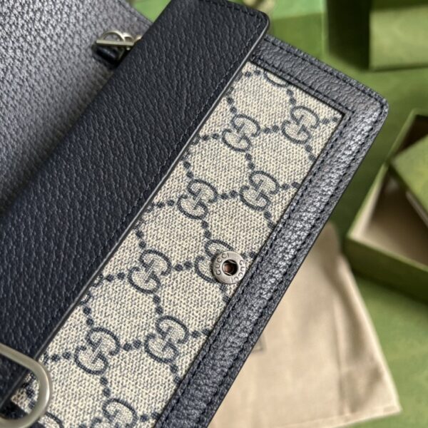 1:1 Replica Dionysus GG Super Mini Bag Beige And Blue GG Supreme Canvas For Women 6.5in/17cm 476432 UN3BN 1274