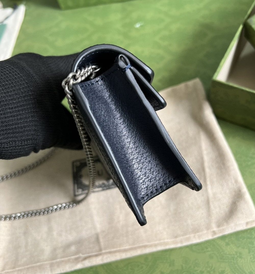 1:1 Replica Dionysus GG Super Mini Bag Beige And Blue GG Supreme Canvas For Women 6.5in/17cm 476432 UN3BN 1274