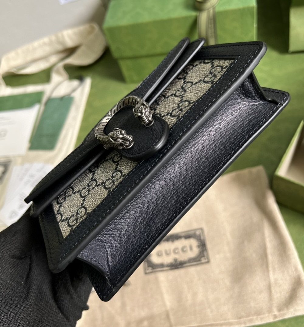 1:1 Replica Dionysus GG Super Mini Bag Beige And Blue GG Supreme Canvas For Women 6.5in/17cm 476432 UN3BN 1274