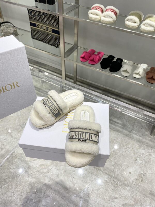 Dior Chez Moi Slide White