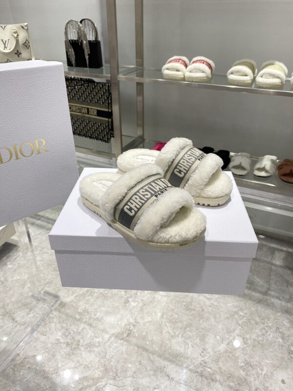 Dior Chez Moi Slide White