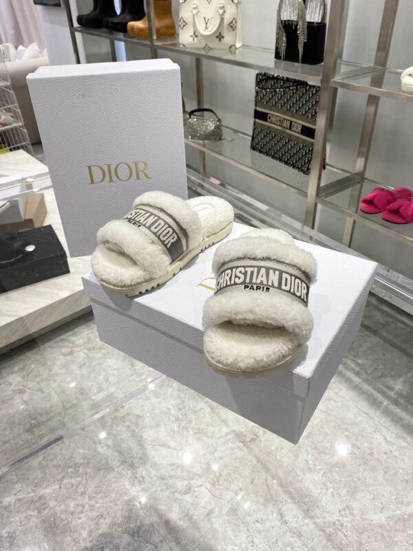 Dior Chez Moi Slide White