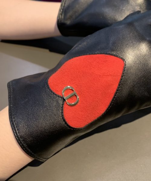 Dior Gloves In Black
