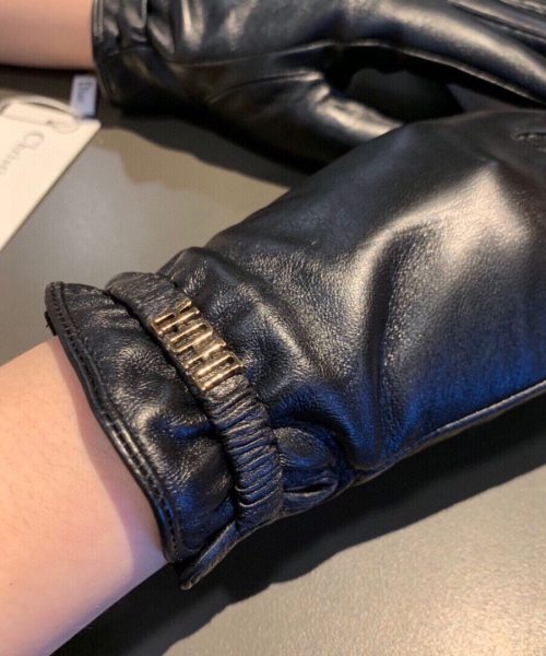 Dior Gloves In Black