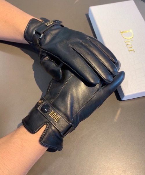 Dior Gloves In Black