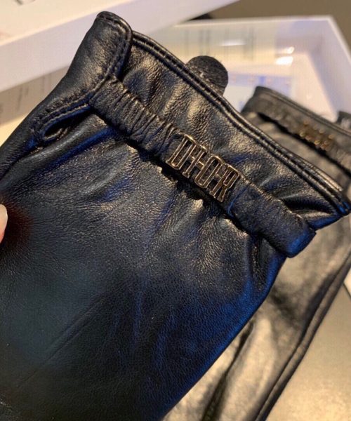 Dior Gloves In Black