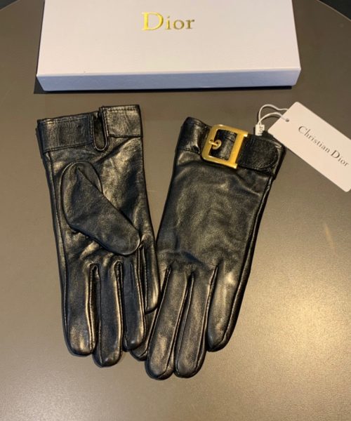 Dior Gloves In Black