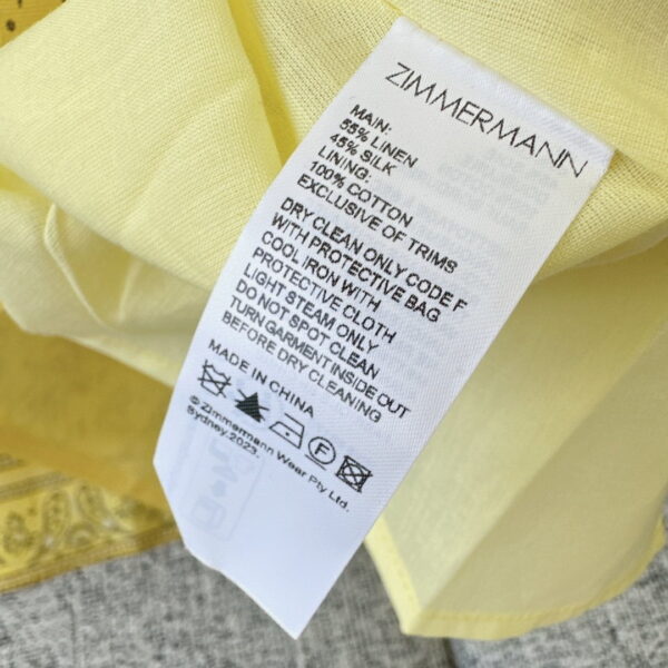 Dior Long Floral Dress Yellow For Women