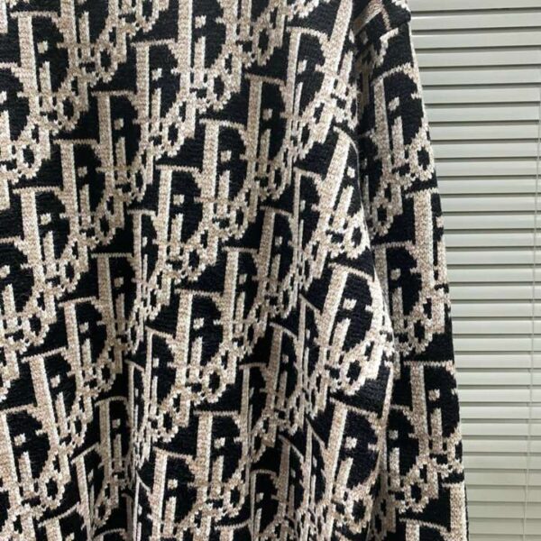 Dior Monogram Knit Sweatshirt Black For Men