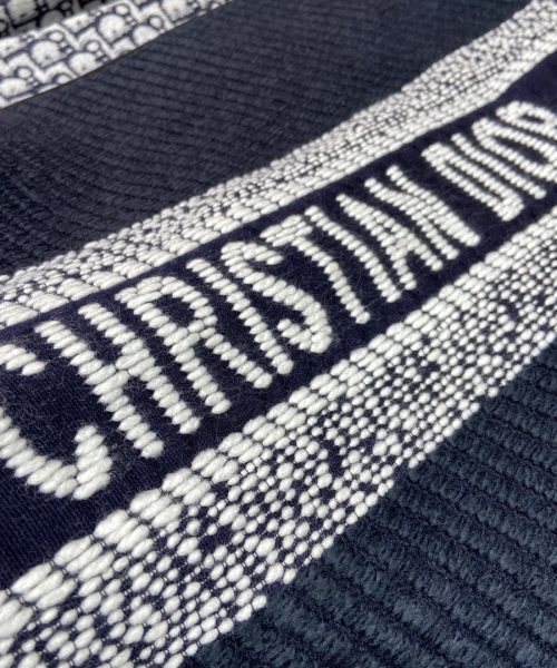 Dior Oblique University Reversible Scarf Blue 79in/200cm 
