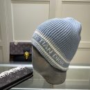Dior Pompom Beanie In Blue