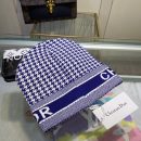Dior Pompom Beanie In Blue