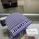 Dior Pompom Beanie In Blue