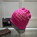 Dior Pompom Beanie In Pink