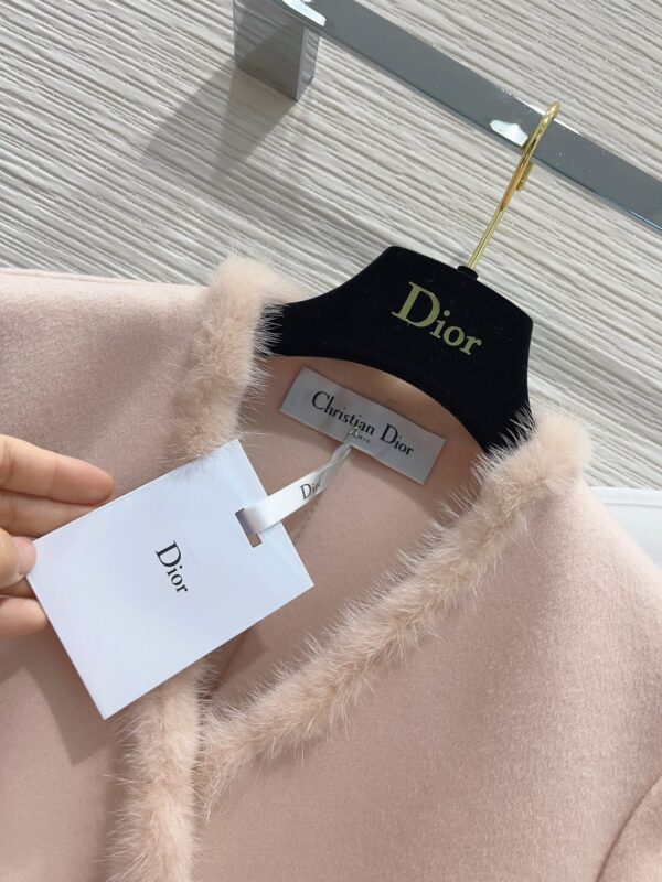 Dior Tassel Tweed Jacket Light Pink For Women
