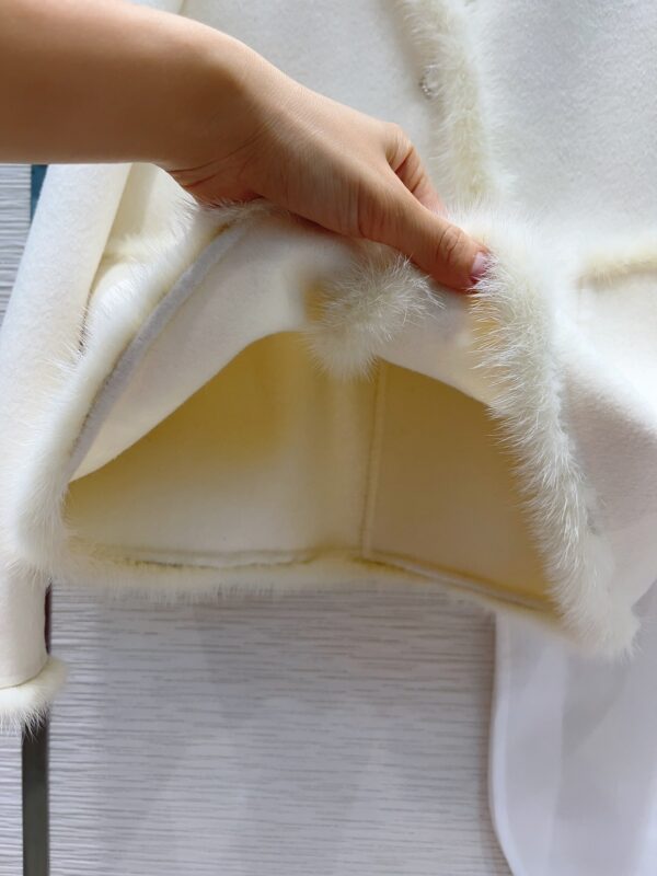 Dior Tassel Tweed Jacket White For Women