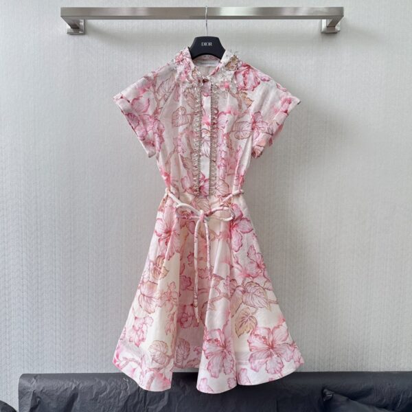 Dior Venice Dress Pink For Women