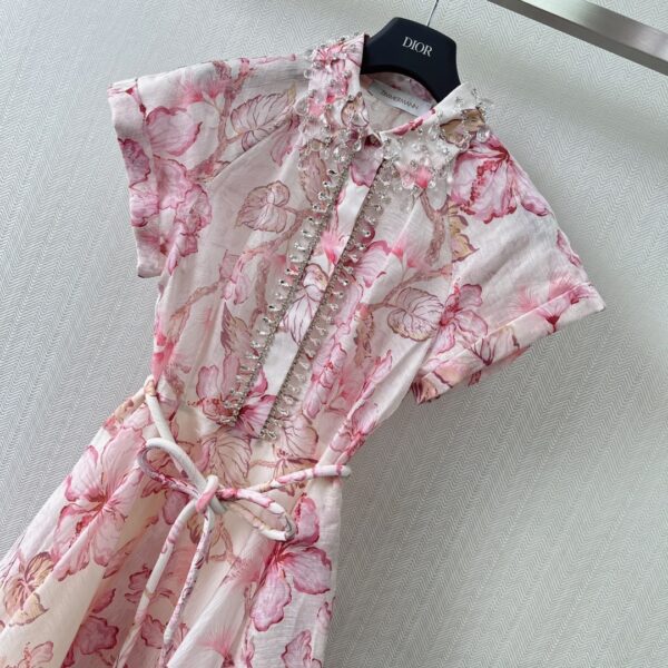 Dior Venice Dress Pink For Women