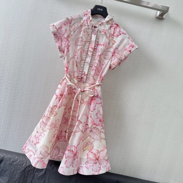 Dior Venice Dress Pink For Women