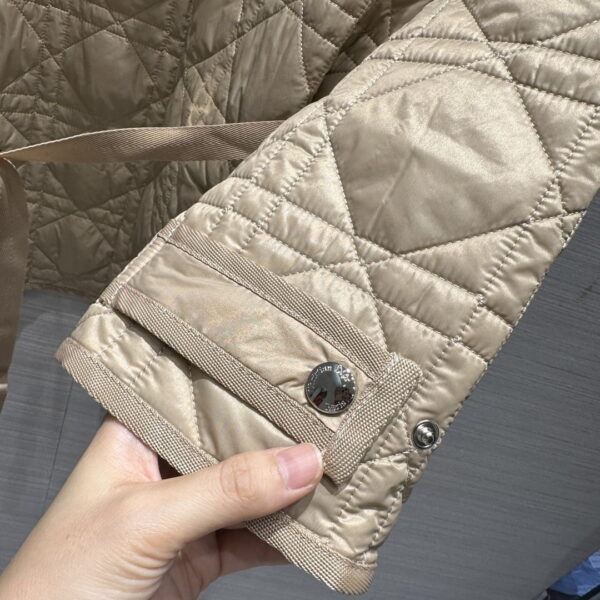 Dior Wide Range Hooded Arygle Jacket Beige For Women