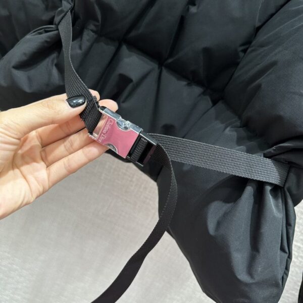 Dior Winter Cropped Puffer Jacket Black For Women