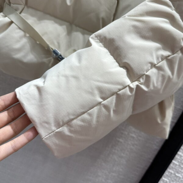 Dior Winter Cropped Puffer Jacket White For Women