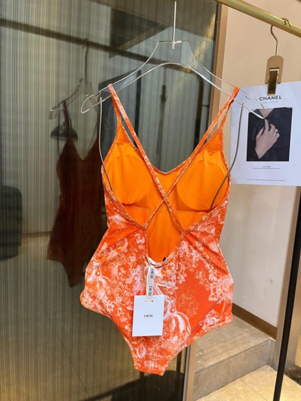 Dioriviera One-Piece Swimsuit Orange For Women