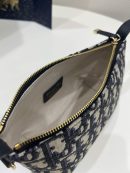 1:1 Replica Diortravel Nomad Pouch Blue For Women 6in/ 15cm
