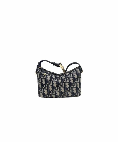 1:1 Replica Diortravel Nomad Pouch Blue For Women 6in/ 15cm