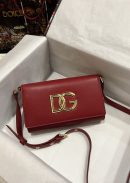 Dolce & Gabbana 3.5 Clutch Burgundy For Women 8.3in/21cm DG