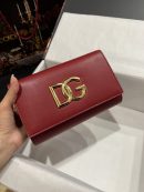Dolce & Gabbana 3.5 Clutch Burgundy For Women 8.3in/21cm DG