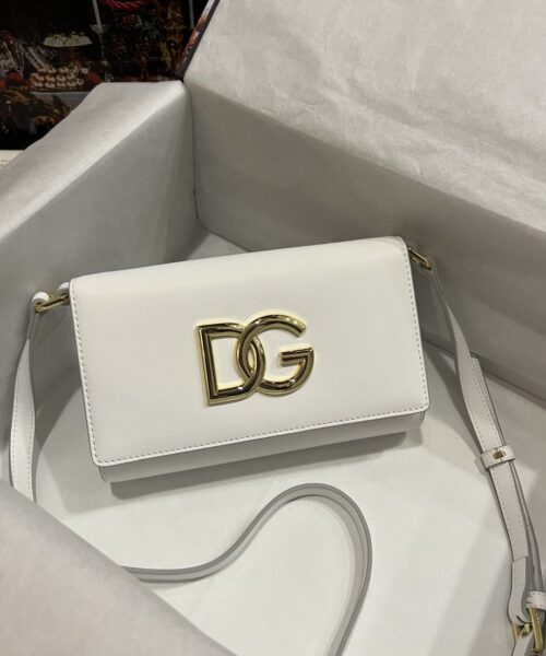 Dolce & Gabbana 3.5 Clutch White For Women 8.3in/21cm DG BB7082AW57680002