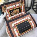 Dolce & Gabbana 90s Sicily Bag With Logo Print Multicolor For Women 10.2in/26cm DG