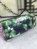 Dolce & Gabbana 90s Sicily Bag With Logo Print Multicolor For Women 10.2in/26cm DG