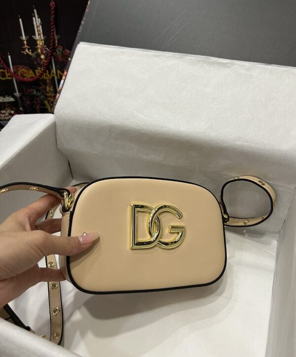 Dolce & Gabbana Crossbody 3.5 Bag Beige For Women 7.5in/19cm DG BB7095AW57680404
