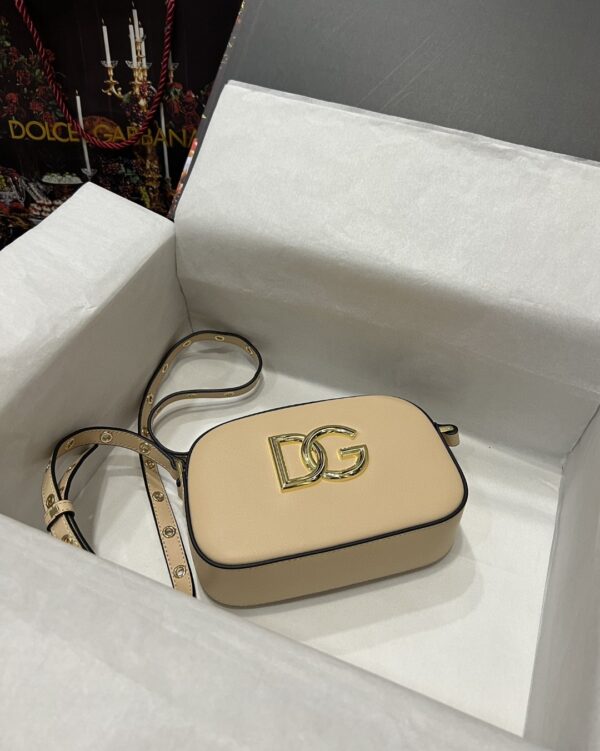 Dolce & Gabbana Crossbody 3.5 Bag Beige For Women 7.5in/19cm DG BB7095AW57680404