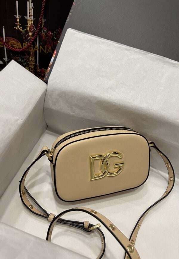Dolce & Gabbana Crossbody 3.5 Bag Beige For Women 7.5in/19cm DG BB7095AW57680404