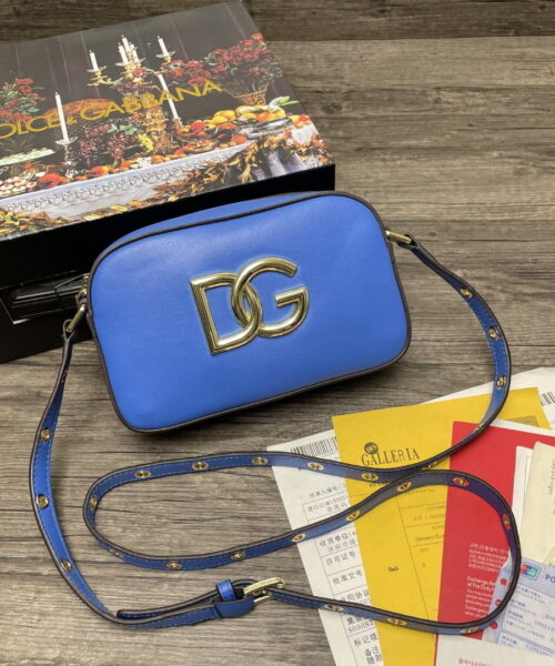 Dolce & Gabbana Crossbody 3.5 Bag Blue For Women 7.5in/19cm DG  BB7095AW57680623